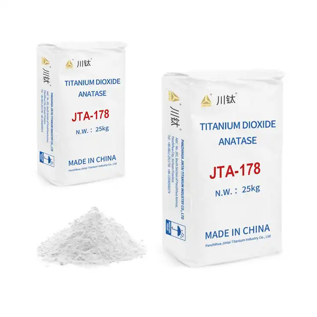 Venta al por mayor de di&oacute;xido de titanio Anatasa excelente rendimiento de pigmento poder cubriente fuerte