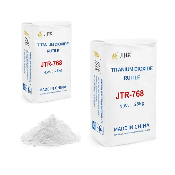 Polvere di biossido di titanio bianco a bassa viscosità per la stampa