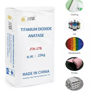 Dioxyde de titane Anatase de haute blancheur de cat&eacute;gorie industrielle pour le rev&ecirc;tement 