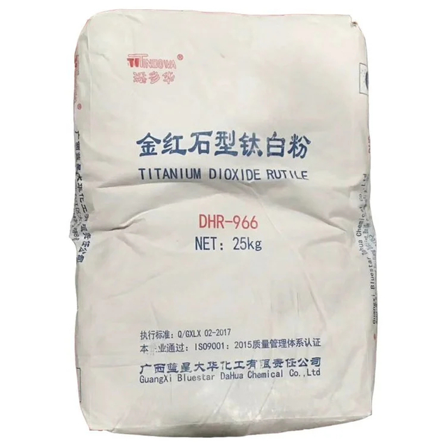 روتیل دی اکسید تیتانیوم درجه ممتاز برای پوشش های DHR-966