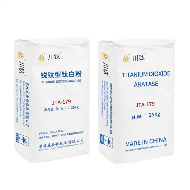 Di&oacute;xido de tit&acirc;nio Anatase 25Kg da amostra gr&aacute;tis da categoria industrial Tio2